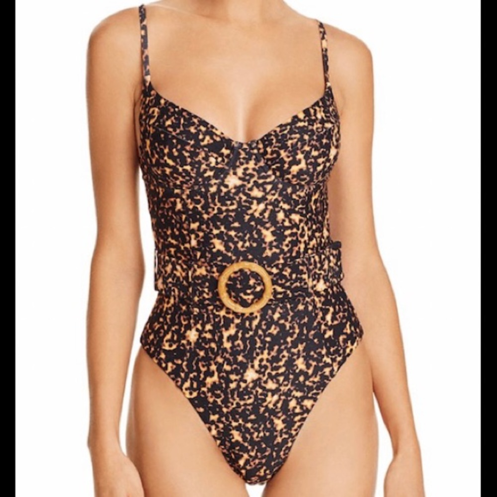 Onia x We Wore What-Tortoise Danielle One-Piece